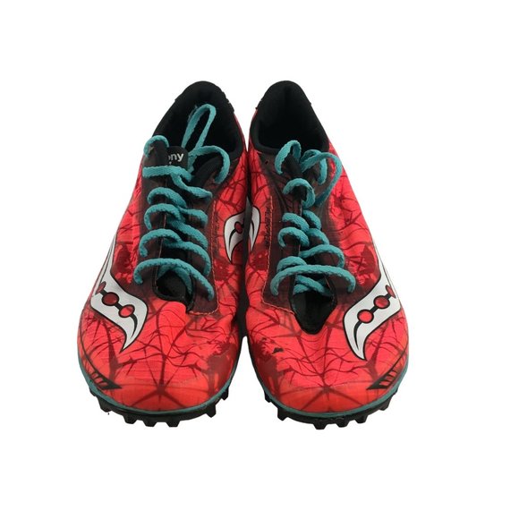 SAUCONY SHAY XC4 TRACK CLEAT W/ METAL SPIKES S19010-1 WOMENS SIZE 7.5 - Picture 2 of 8